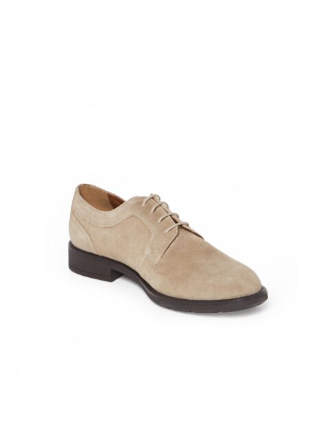 Derbies Cerny en cuir beiges