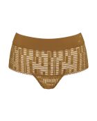 Slip S Seven in oro miele a vita media