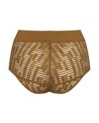 Slip S Seven in oro miele a vita media