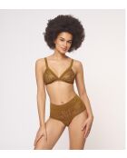 Slip S Seven in oro miele a vita media