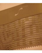 Slip S Seven in oro miele a vita media