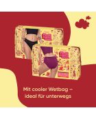 Tai Light schwarze Menstruationshöschen