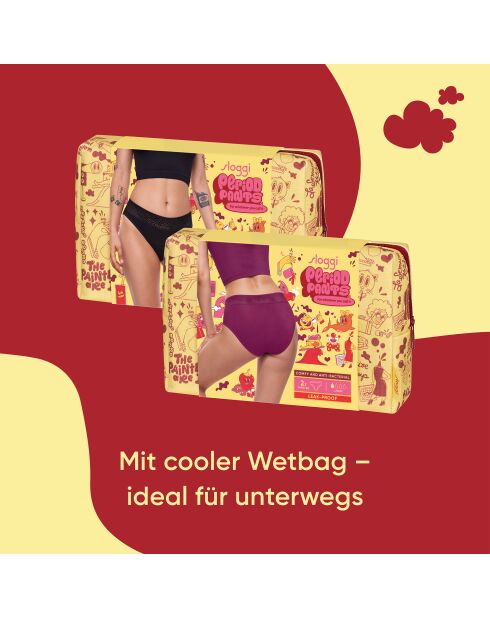 Tai Light schwarze Menstruationshöschen