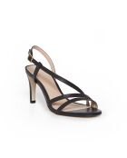 Sandales Nacre en cuir noires