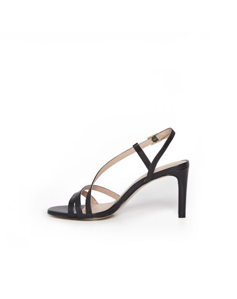 Sandales Nacre en cuir noires