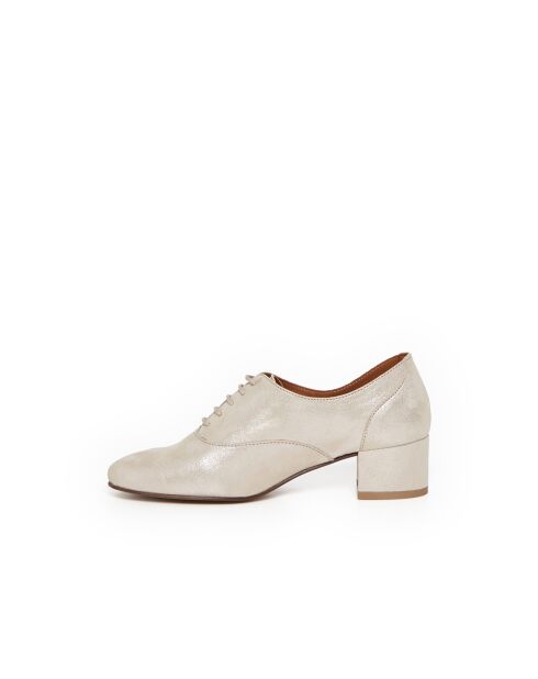 Oxford Vernie 7 de piel dorada