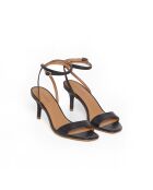 Sandales Glycine en cuir noires