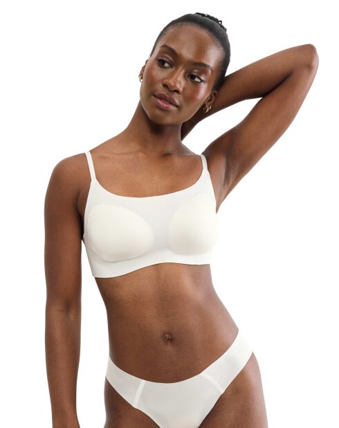Zero Feel 2.0 Ultra Bra witte zijden bh
