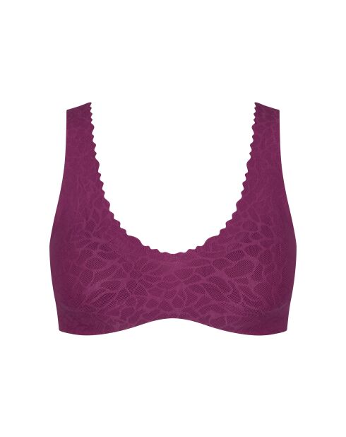 Zero Feel Lace 2.0 Bralette Weinrot