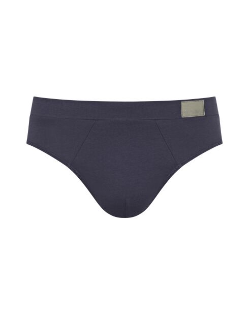 Lot de 2 slips Go Natural gris/marine