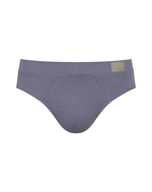 Lot de 2 slips Go Natural gris/marine