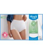 Braguita blanca maxi de algodón 24/7