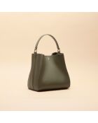 Sac à main Ada en cuir argile - 21,4x20,9x13 cm