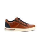 Zapatillas bajas Zippon 7 de piel camel