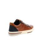 Zapatillas bajas Zippon 7 de piel camel
