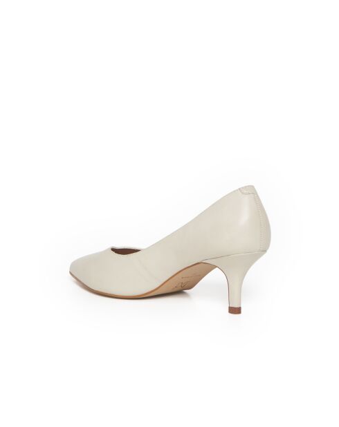 Escarpins Étonnante 8 en cuir terracotta