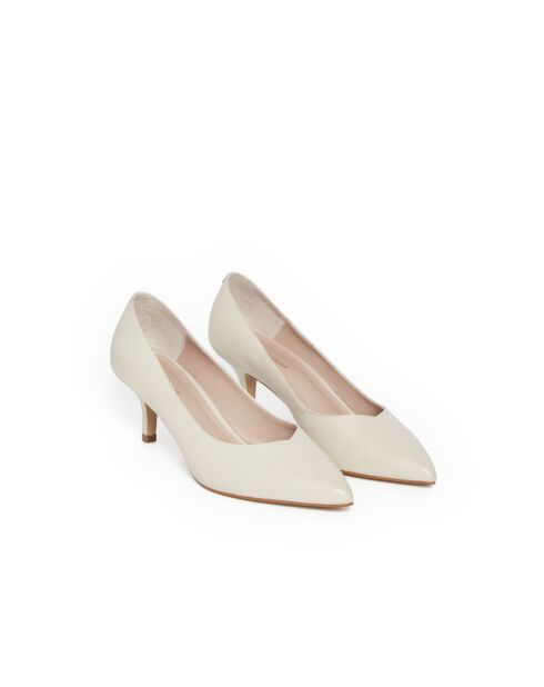 Escarpins Étonnante 8 en cuir terracotta
