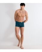 Set van 2 Go Natural hipsterslipjes eend blauw/grijs
