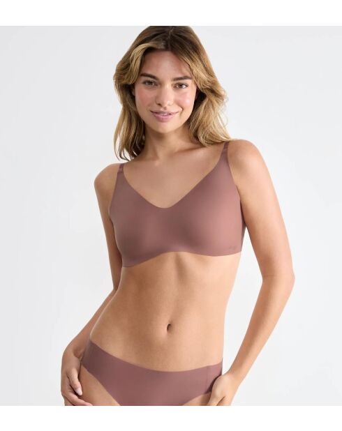 Zero Microfiber 2.0 H Kakao-Bralette