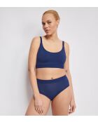 Go Allround P marineblauwe versterkte bh zonder beugel