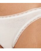 Set di 2 slip a vita bassa Go Mini in seta bianco