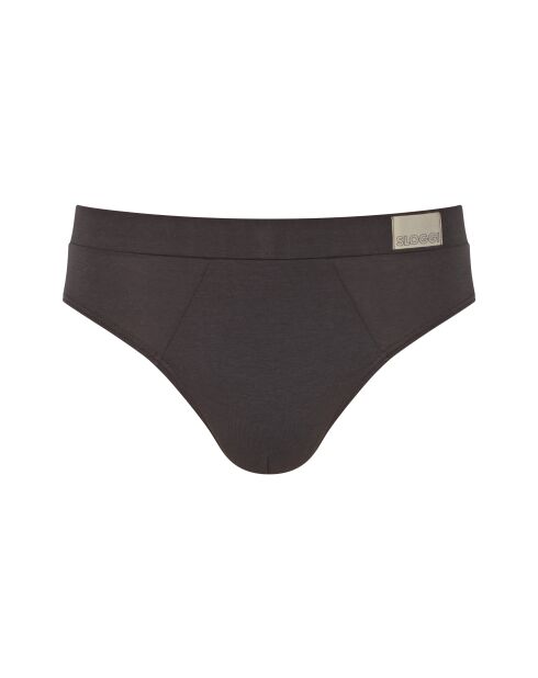 Lot de 2 slips Go Natural gris/kaki