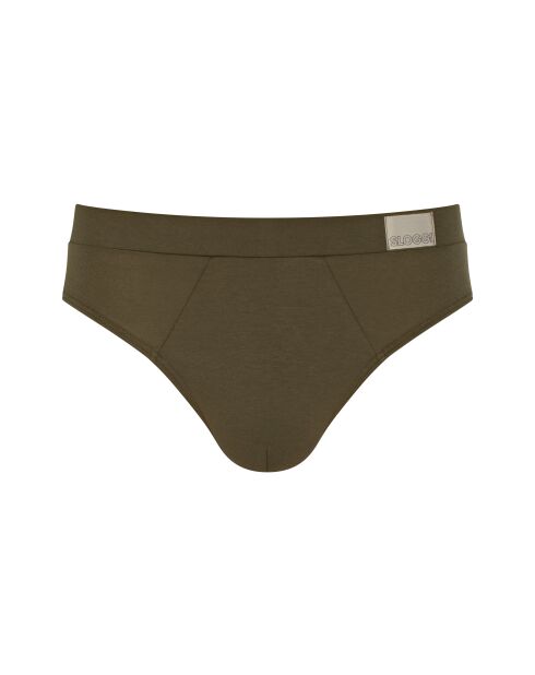 Lot de 2 slips Go Natural gris/kaki