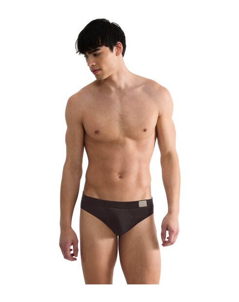 Lot de 2 slips Go Natural gris/kaki
