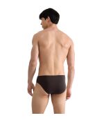 Set van 2 Go Natural grijs/kaki slips