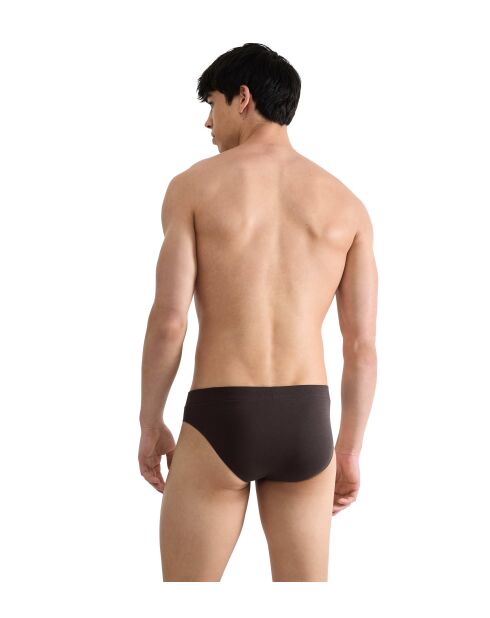 Lot de 2 slips Go Natural gris/kaki