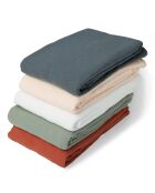 Carla celadon groen beddengoed van katoengaas