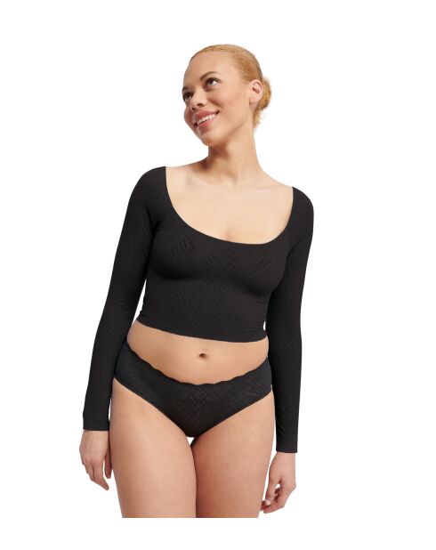 Zero Feel Bliss Long Sle. Langarmshirt schwarz
