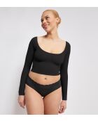 Zero Feel Bliss Long Sle. Langarmshirt schwarz