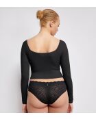 Zero Feel Bliss Long Sle. Langarmshirt schwarz