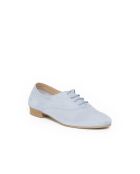 Derbies Azul 6 en cuir bleus