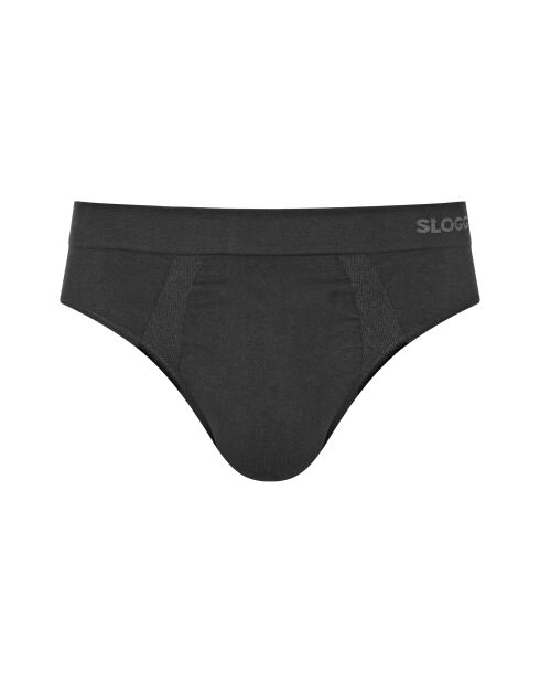 Set di 2 slip Go Smooth nero/grigio