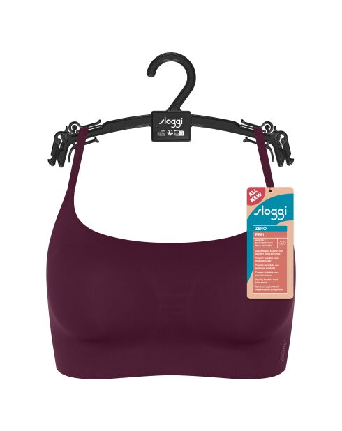 Zero Feel 2.0 Ultra Bra burgunderfarbener BH
