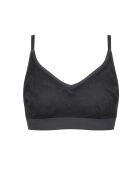 Go Allround Lace H P zwarte versterkte bh zonder beugel