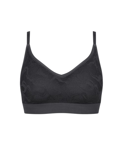 Go Allround Lace H P zwarte versterkte bh zonder beugel