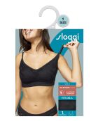 Go Allround Lace H P zwarte versterkte bh zonder beugel