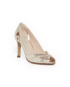 Pumps Mimosa 6 in pelle dorata