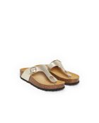 Mules Pernette en cuir dorées