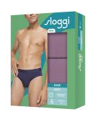 Confezione da 2 slip Ever Soft viola