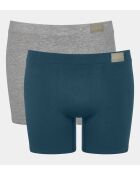 Set van 2 Go Natural grijze shorties