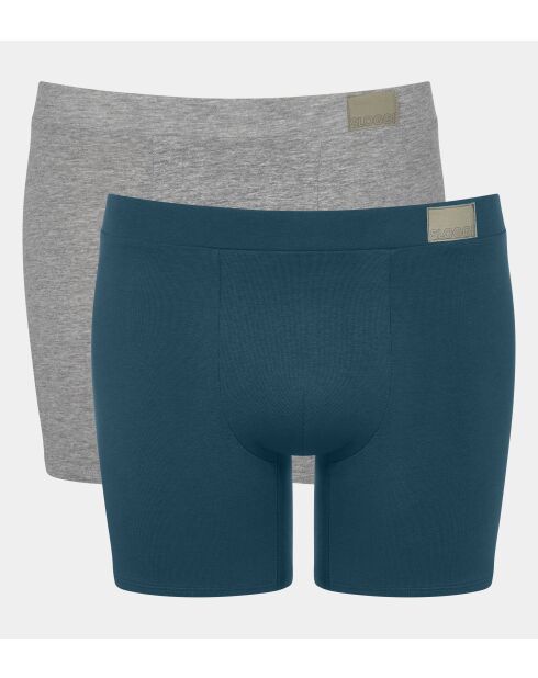 Lor de 2 shorties Go Natural gris