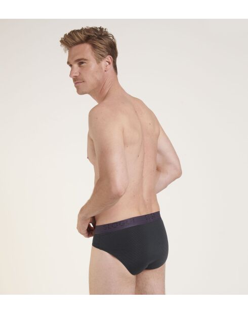 Confezione da 2 slip neri Ever Cool