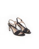 Sandales Hortense en cuir noires