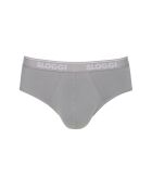 Set di 2 slip Go Abc H Midi Midi grigio pietra