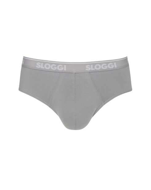 Set di 2 slip Go Abc H Midi Midi grigio pietra