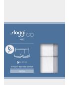 Set van 6 stuks Go Abc 2.0 witte boxershorts